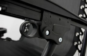 CH Záhradné skladacie relaxačné kreslo s vankúšom Zero IV - sivá