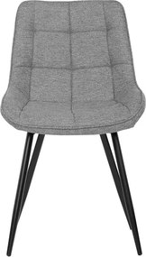Jedálenská stolička sivá CT-395 SIL2