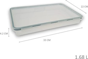 Orion 2. trieda - Plastová dóza na potraviny Lock & Lock UROVNEJTO - 1,68l