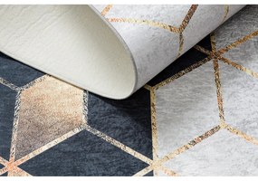 Kusový koberec Apera čierny 80x150cm