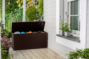 Úložný box EMILY 270 L, hnedý