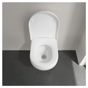 Villeroy & Boch Architectura - Závesné WC 530x370 mm, rimless, alpská biela 5684R001