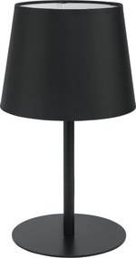 TK-LIGHTING Stolná moderná lampa AGOSTINO, čierna