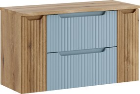 Comad Kúpeľňová skrinka pod doskové umývadlo Nova Denim 100 denim/dub coast evoke