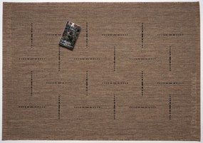 Devos koberce Kusový koberec FLOORLUX Coffee / Black 20008 Spoltex – na von aj na doma - 240x330 cm