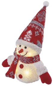 LED vianočný snehuliak svietiaci, 25 cm, 3x AAA, vnútorná, teplá biela