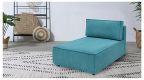 Modrý menčestrový modul pohovky (variabilný) Nihad modular – Bobochic Paris