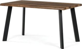 Jedálenský stôl 80x140 cm HT-F4514 OLW staré drevo
