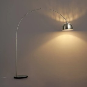 Moderná oblúková lampa z ocele nastaviteľná - Grande