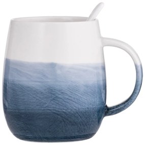 Modrý porcelánový hrnček 380 ml Immerse – Ladelle