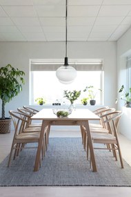 Jídelní židle York dub/béžová