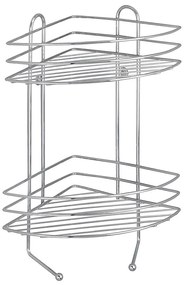 WENKO 15498100 - Rohová polica EXCLUSIVE 23x30,5 cm lesklý chróm