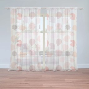 Sablio Záclony Fľaky: 2ks 150x250cm