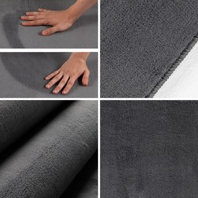Sivý prateľný okrúhly koberec ø 200 cm Sky – Ayyildiz Carpets