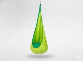 Závesné kreslo pre deti KOKON zelené HAM5271