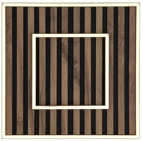 Globo 67345D1 - LED stropné svietidlo WOODY LED/36W/230V 3000K 45x45 cm