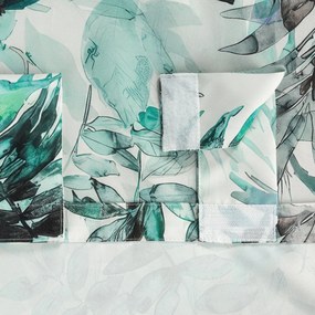 ZÁHRADNÝ VODEODOLNÝ ZÁVES NA PÚTKACH GARDEN 155X260 CM LISTY