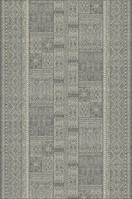 Koberec Agnella Isfahan Amin grafitový