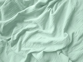 Mušelínová obliečka na vankúš MUSSARI 45x45 cm, mentolová