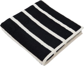 XXXLutz UTERÁK, 70/140 cm, čierna, écru Dieter Knoll - Kúpeľňový textil - 006792016001