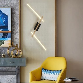 Wofi 7021-306- LED Stmievateľné nástenné svietidlo RIMINI LED/40W/230V hnedá/čierna