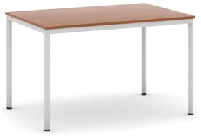 Jedálenský stôl, 1200 x 800 mm, sivá podnož, čerešňa