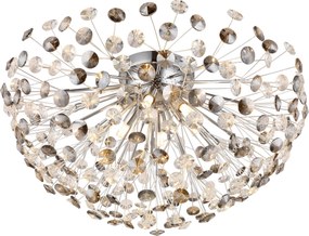 XXXLutz KRIŠTÁĽOVÉ STROPNÉ SVIETIDLO, 60/32,5 cm Globo - Online Only bytové doplnky - 004558495202