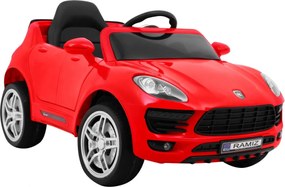 Ramiz Turbo-S batériové auto pre deti Červené SUV + diaľkové ovládanie