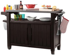 Odkladací grilovací stolík 134x52 cm Unity – Keter