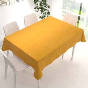 Biante Zamatový obdĺžnikový obrus Velvet Premium SVP-037 Zlatisto oranžový 120x180 cm