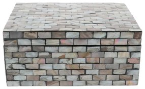 Sivý úložný box Compactor Haiphong Box