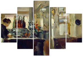 Obraz - Style of Edouard Manet, Bon Bock Cafe, reprodukcia (150x105 cm)
