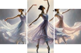 Obraz - Tri baletky (90x60 cm)