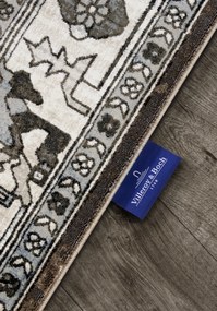 Villeroy & Boch, Kusový koberec Villeroy & Boch 106124 Brown, Cream, 120x170, hnedá, obývacia izba