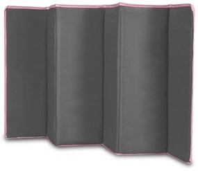 Lionelo - Cestovná postieľka FLOWER Flamingo