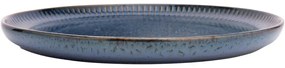 Altom Porcelánový plytký tanier Reactive Stripes modrá, 26 cm