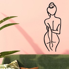 Nástěnná dekorace Woman Body černá