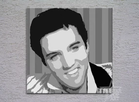 Ručne maľovaný POP Art obraz Elvis Presley | rôzne rozmery