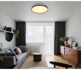 Globo 41262-24 - LED Stropné svietidlo ECLYPSE LED/24W/230V pr. 48 cm antracit