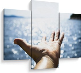 Obraz otvorenej dlane (90x60 cm)
