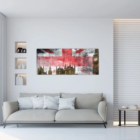 Obraz - Londýn (120x50 cm)