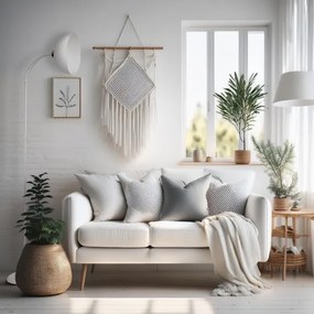 Stojacia lampa ZACK 1xE27/15W/230V biela