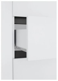 Biela kúpeľňová skrinka Støraa Wisla, 38 x 180 cm