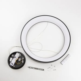 Brilagi - LED stmievateľný luster na lankách FALCON II LED/99W/230V priemer 60 cm čierna + diaľkové ovládanie