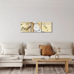 Obraz - Koláž (s hodinami) (90x30 cm)