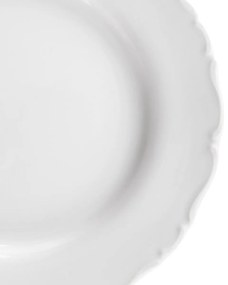 Orion Súprava porcelánových plytkých tanierov Mona lem 6 ks, 24,5 cm