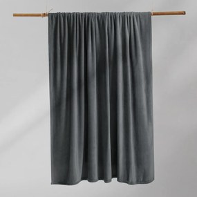 Tmavosivá deka z mikrovlákna DecoKing Mic, 220 × 240 cm