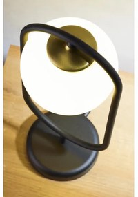 Jupiter 2044 - Stolná lampa IGON 1xE14/40W/230V čierna