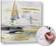 Maľovanie podľa čísel LODE NA MORI – nízka náročnosť