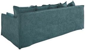 Trojmiestna pohovka HEAVEN 200 cm petrolejová